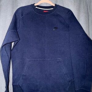Nike Men's Dark Blue Crewneck Sweater